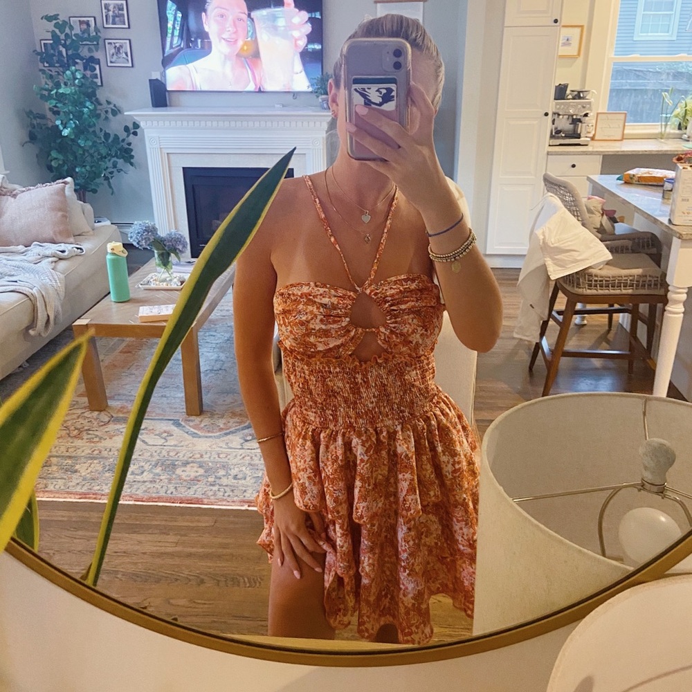 Floral summer dress
